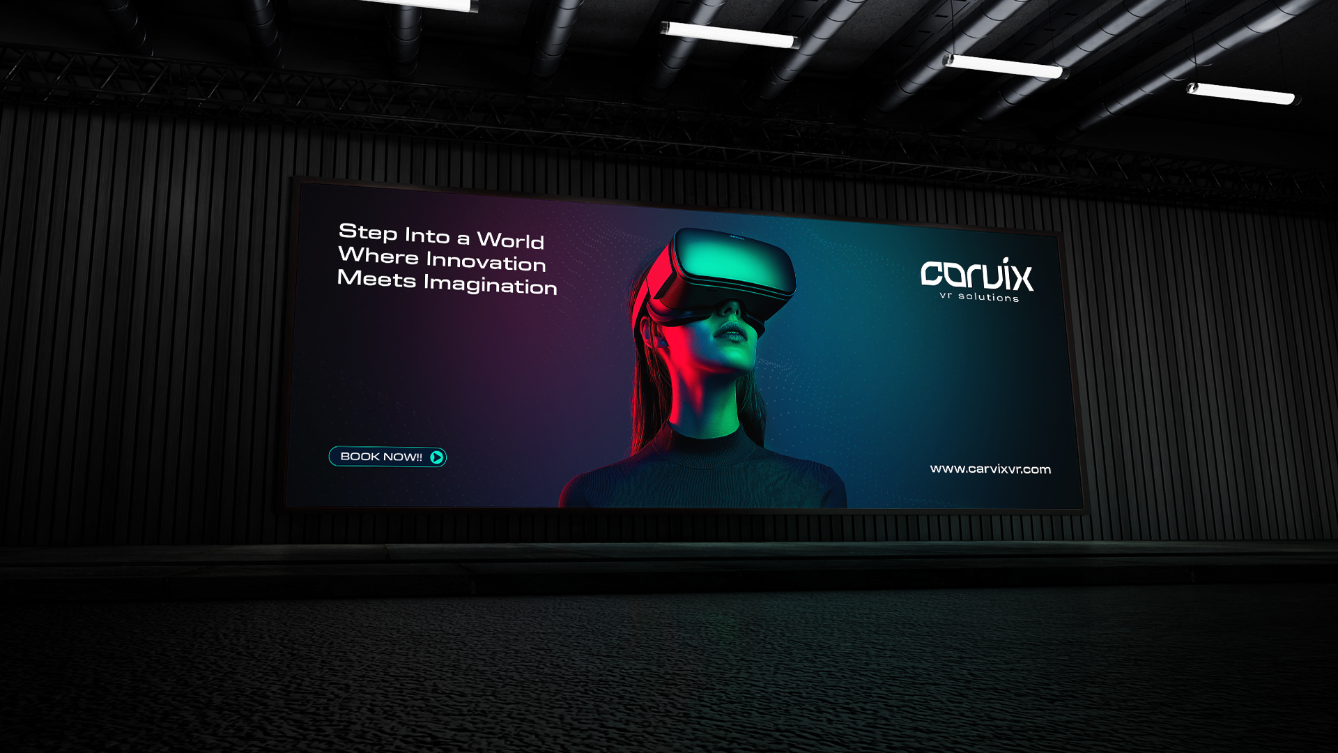 Carvix VR Solutions | Technology And Saas Brand Identity Design & Development | Visual Identity Design