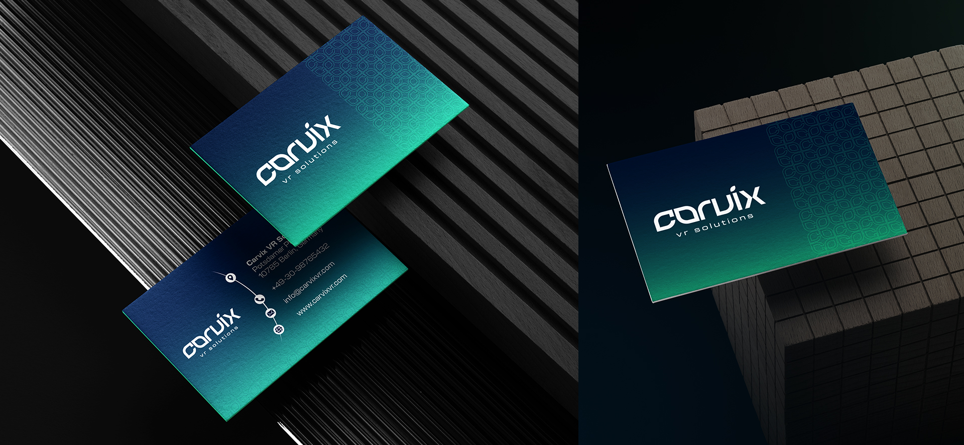 Carvix VR Solutions | Technology And Saas Brand Identity Design & Development | Visual Identity Design