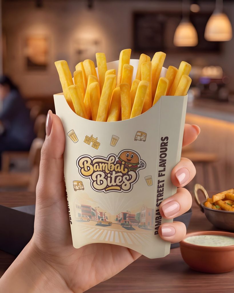 Bambai Bites - Fries Cup Design - F&B