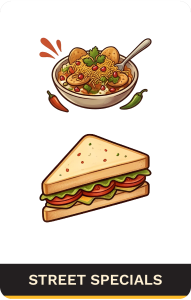 Bambai Bites - Illustration - F&B - Food And Beverage Branding